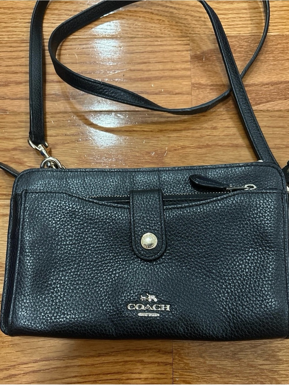 Coach Leather Crossbody Bag - Picture 4 of 9